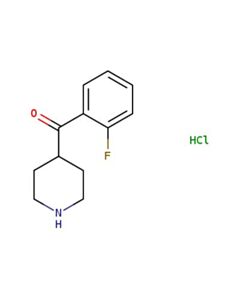 Astatech 4-(2-FLUOROBENZOYL)PIPERIDINE HCL; 1G; Purity 97%; MDL-MFCD07368389